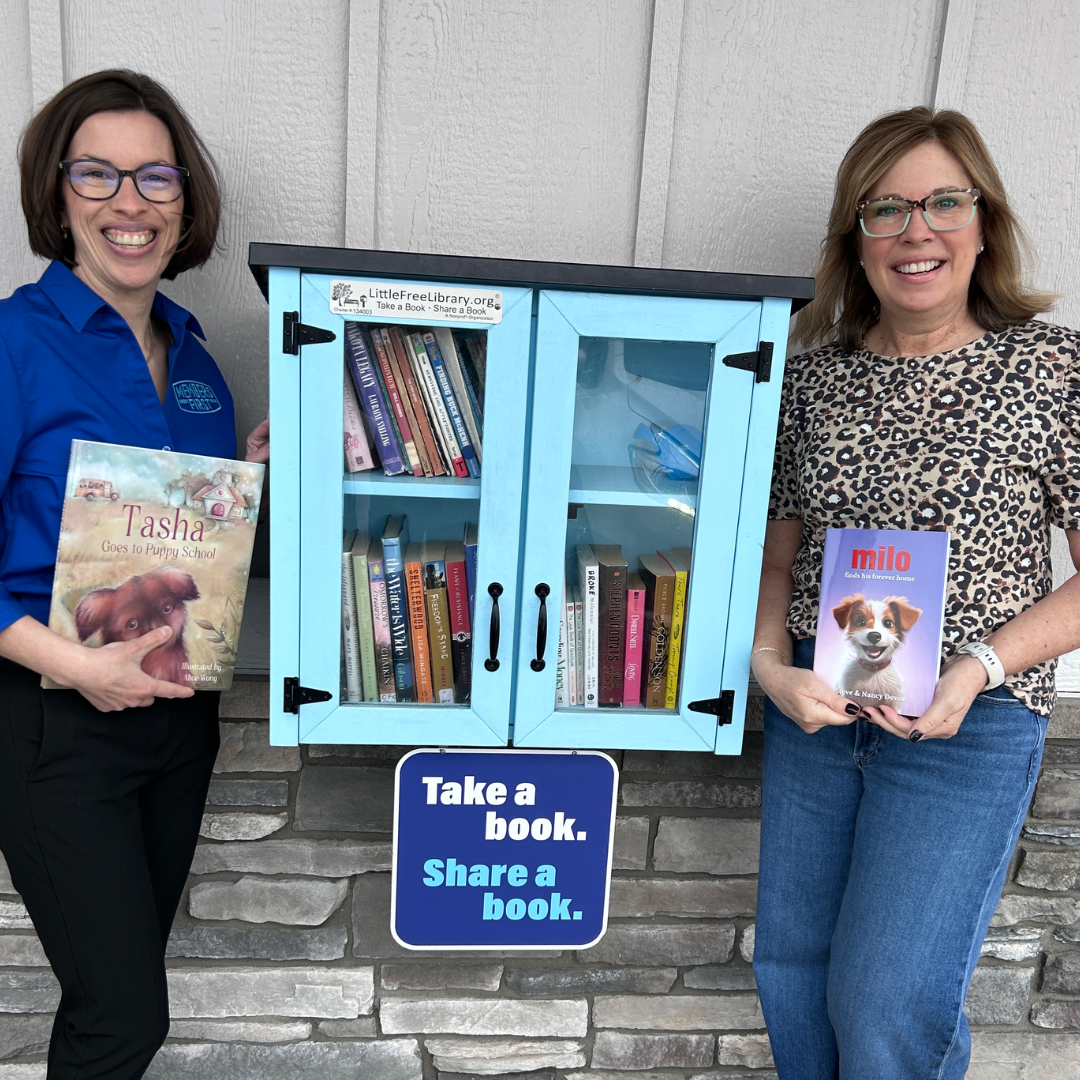 Tasha Goes to Puppy School Author adds books to LFL